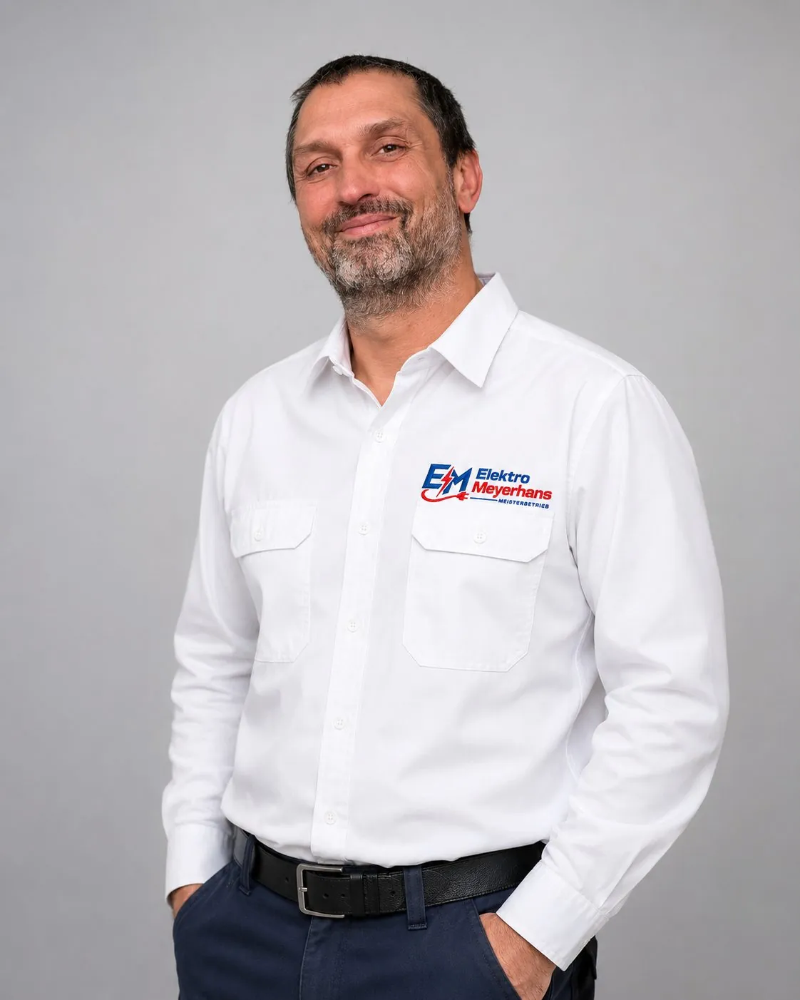 Olivier Meyerhans, Elektrotechnikermeister und Inhaber von Elektro Meyerhans